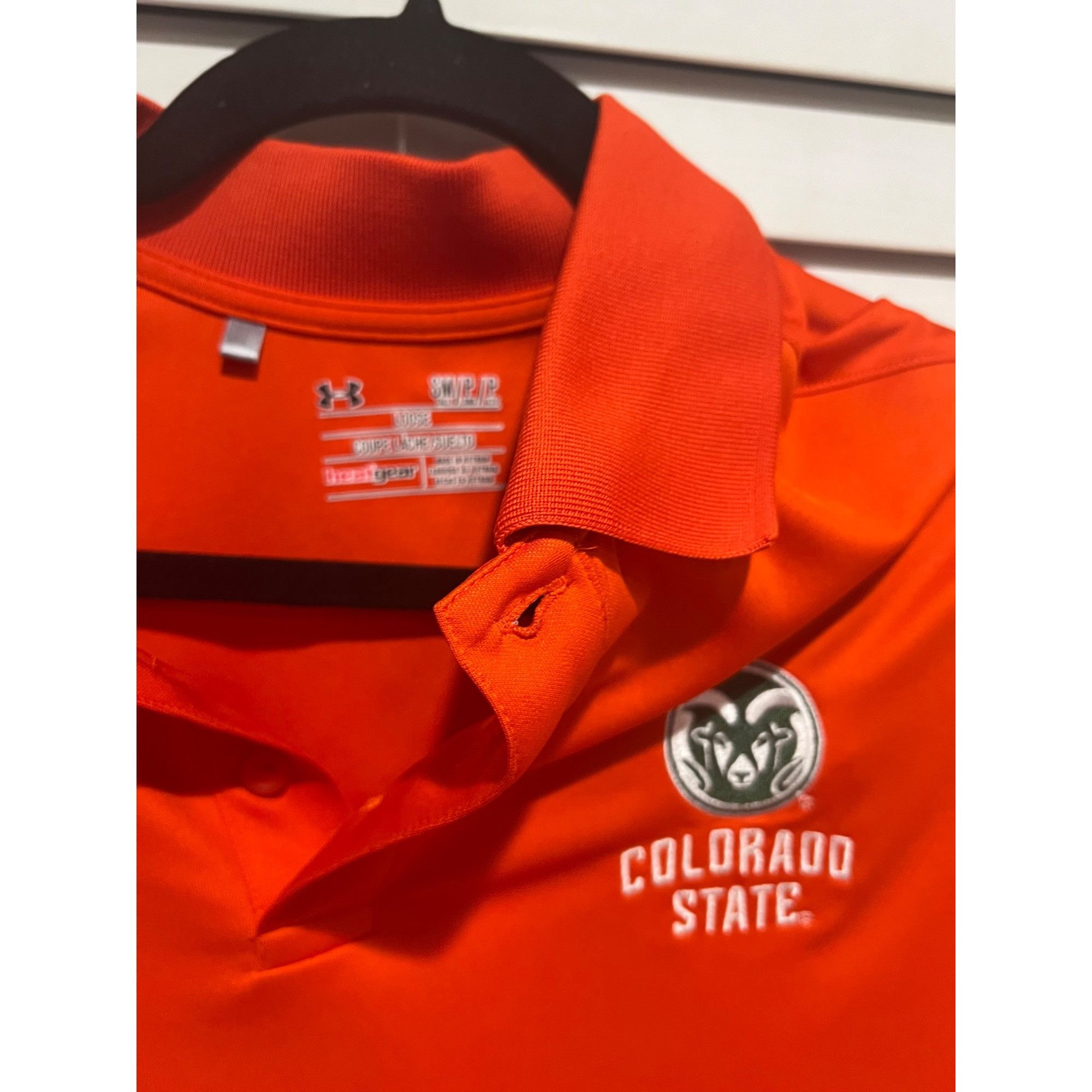 Under Armour Under Armour Colorado State Rams Polo Shirt - Size S Size US S / EU 44-46 / 1 - 2 Thumbnail
