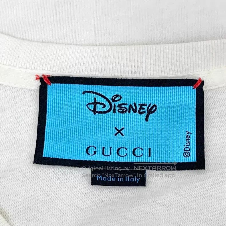 Gucci Gucci White Donald Duck logo printed cotton round-neck sho Size XXS / US 00 / IT 34 - 6 Thumbnail