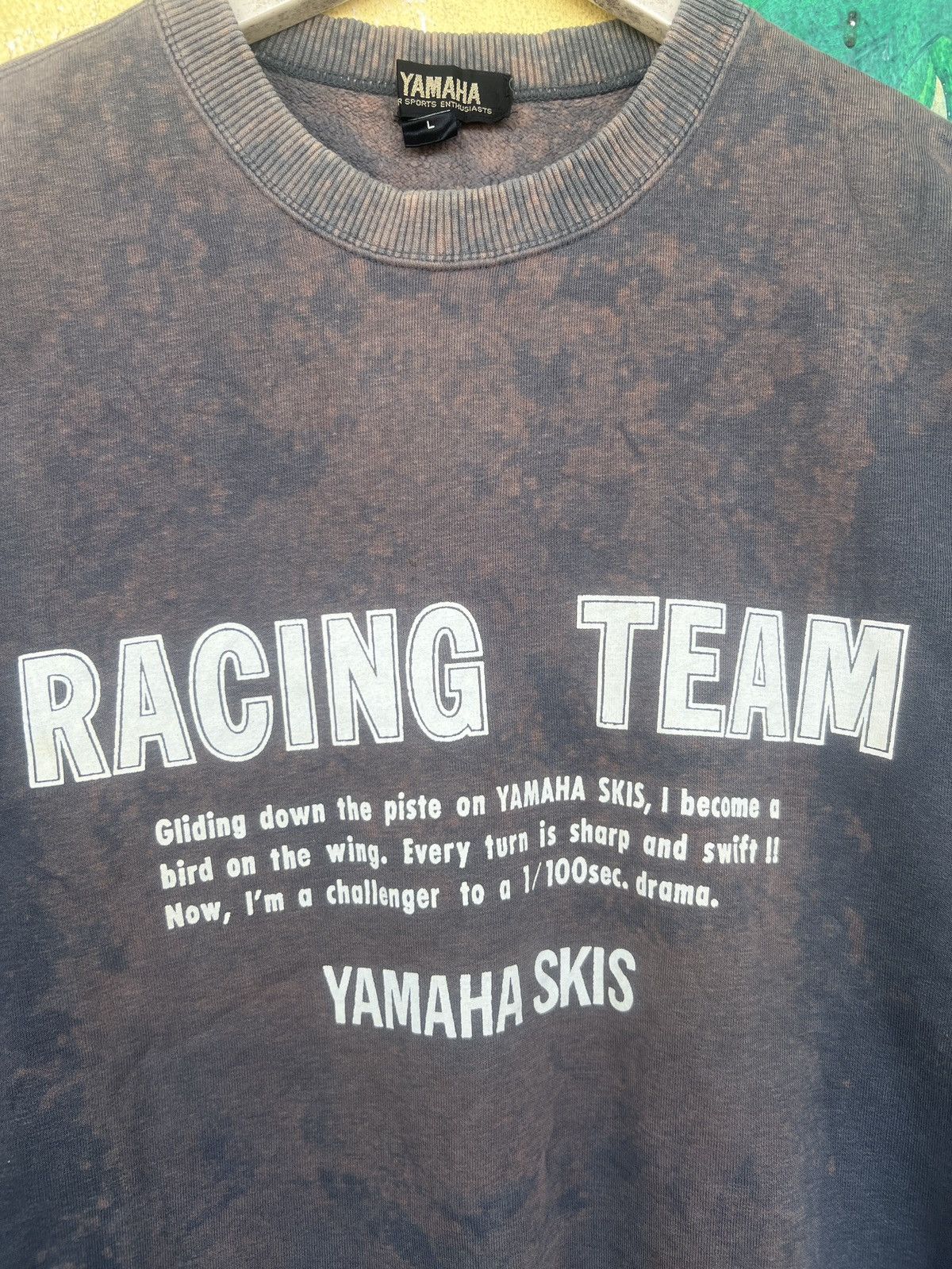 Japanese Brand × Vintage × Yamaha Vintage Yamaha Sweatshirt Size US L / EU 52-54 / 3 - 7 Thumbnail