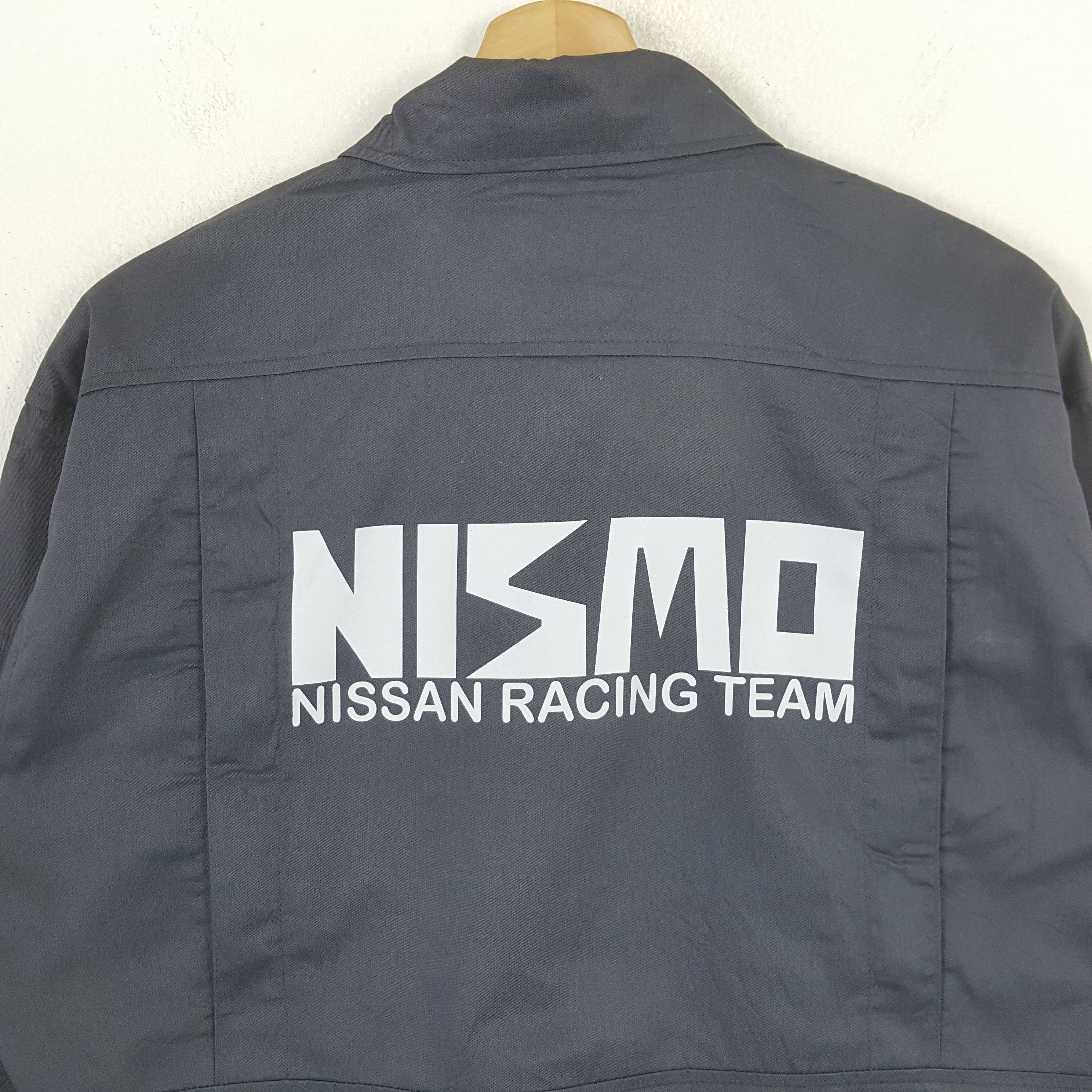 Japanese Brand × Vintage Vintage Nismo Nissan Racing Team Japan Custom Jacket C283N14 Size US M / EU 48-50 / 2 - 2 Thumbnail