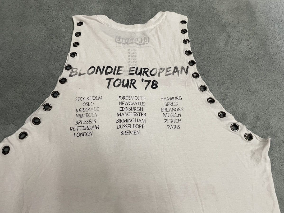 Band Tees RARE BLONDIE PARALLEL LINES SUMMER OF 78 SLEEVELESS Size US S / EU 44-46 / 1 - 10 Thumbnail
