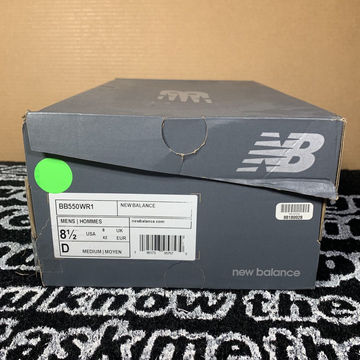 New Balance New Balance 550 Purple White Size US 9 / EU 42 - 8 Thumbnail