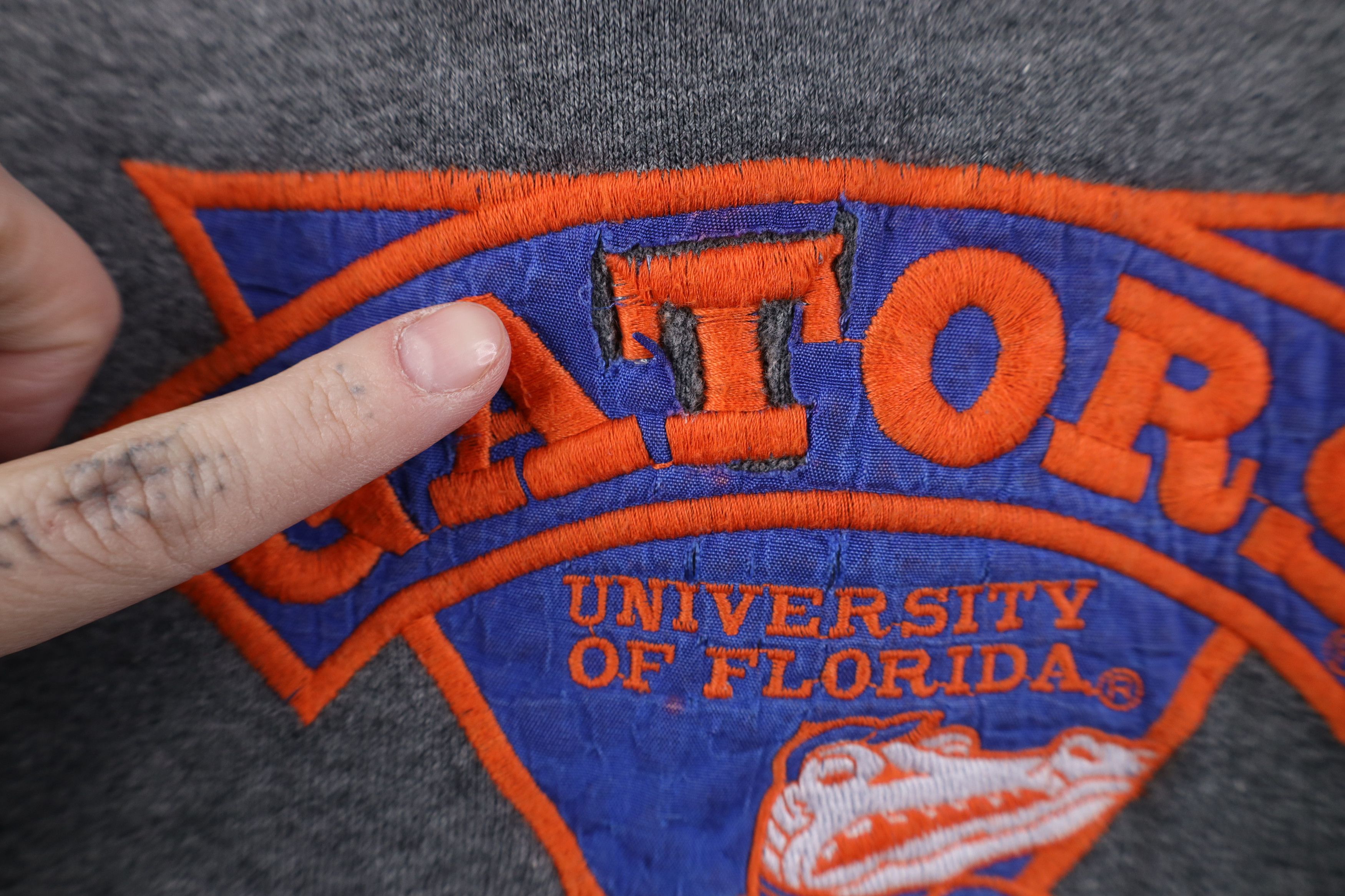 Vintage Vintage 90s University of Florida Crewneck Sweatshirt USA Size US L / EU 52-54 / 3 - 5 Thumbnail