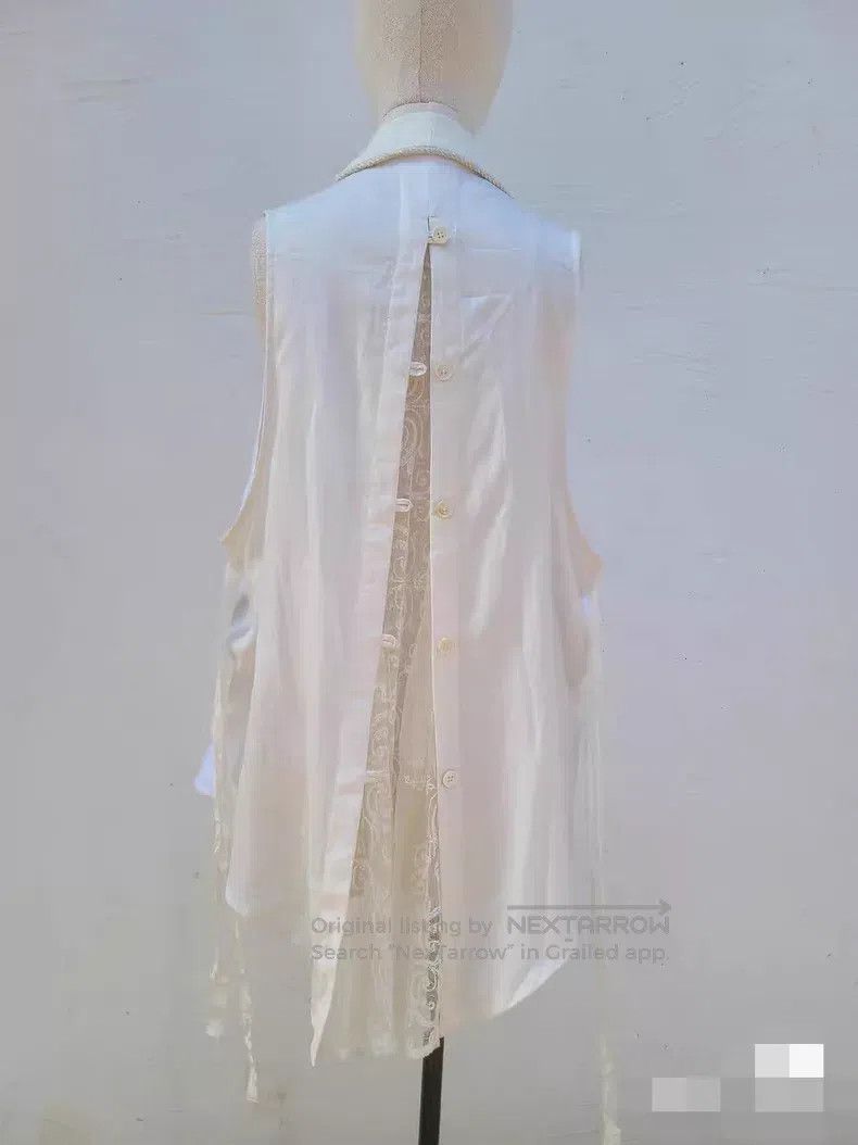 Ann Demeulemeester Ann Demeulemeester Exquisite Unisex Vest Jacket Size XS / US 0-2 / IT 36-38 - 2 Thumbnail