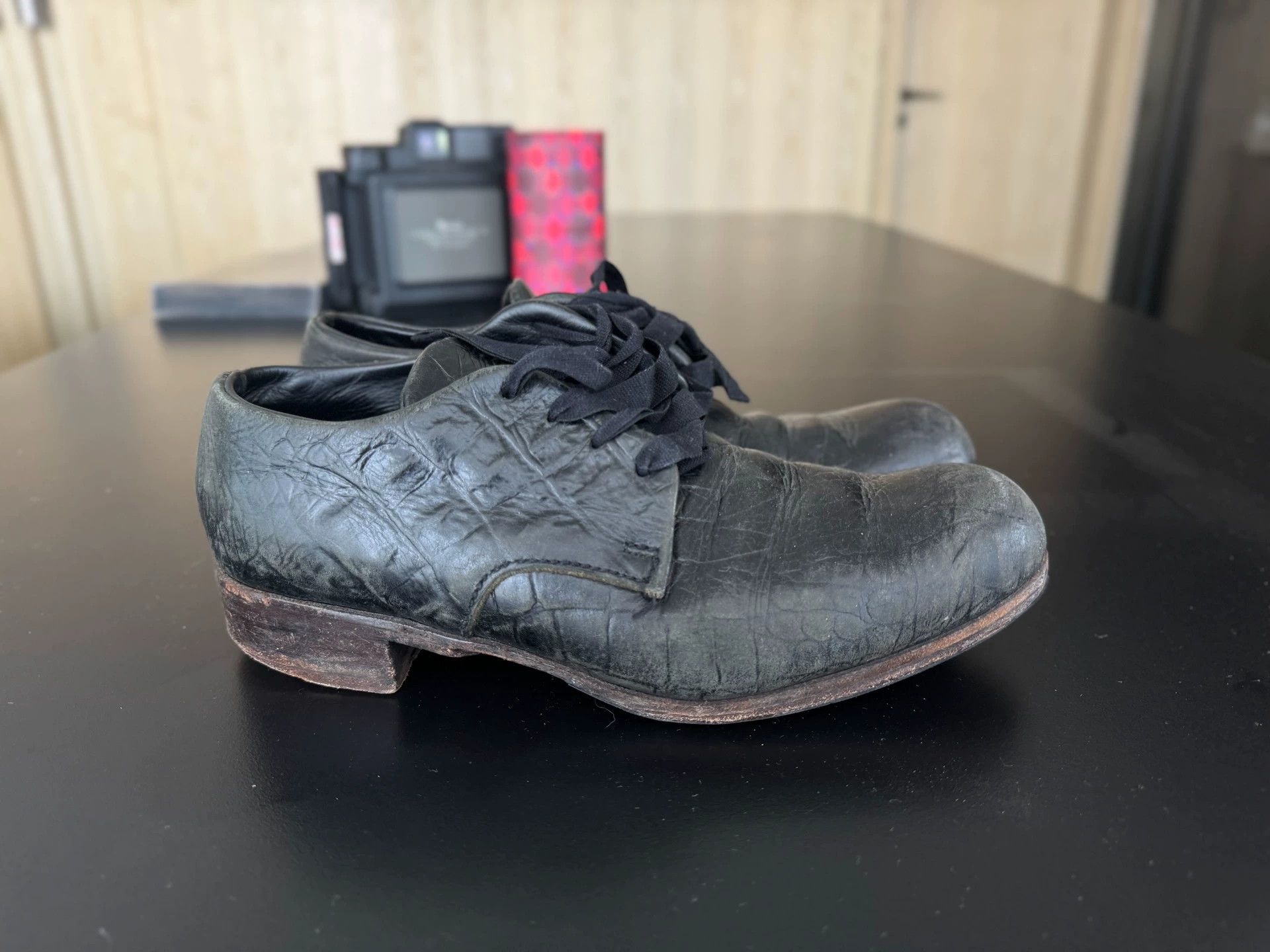 munoz vrandecic munozvrandecic French Handmade Leather Shoes Size 38 Worn Size US 7.5 / IT 37.5 - 3 Thumbnail