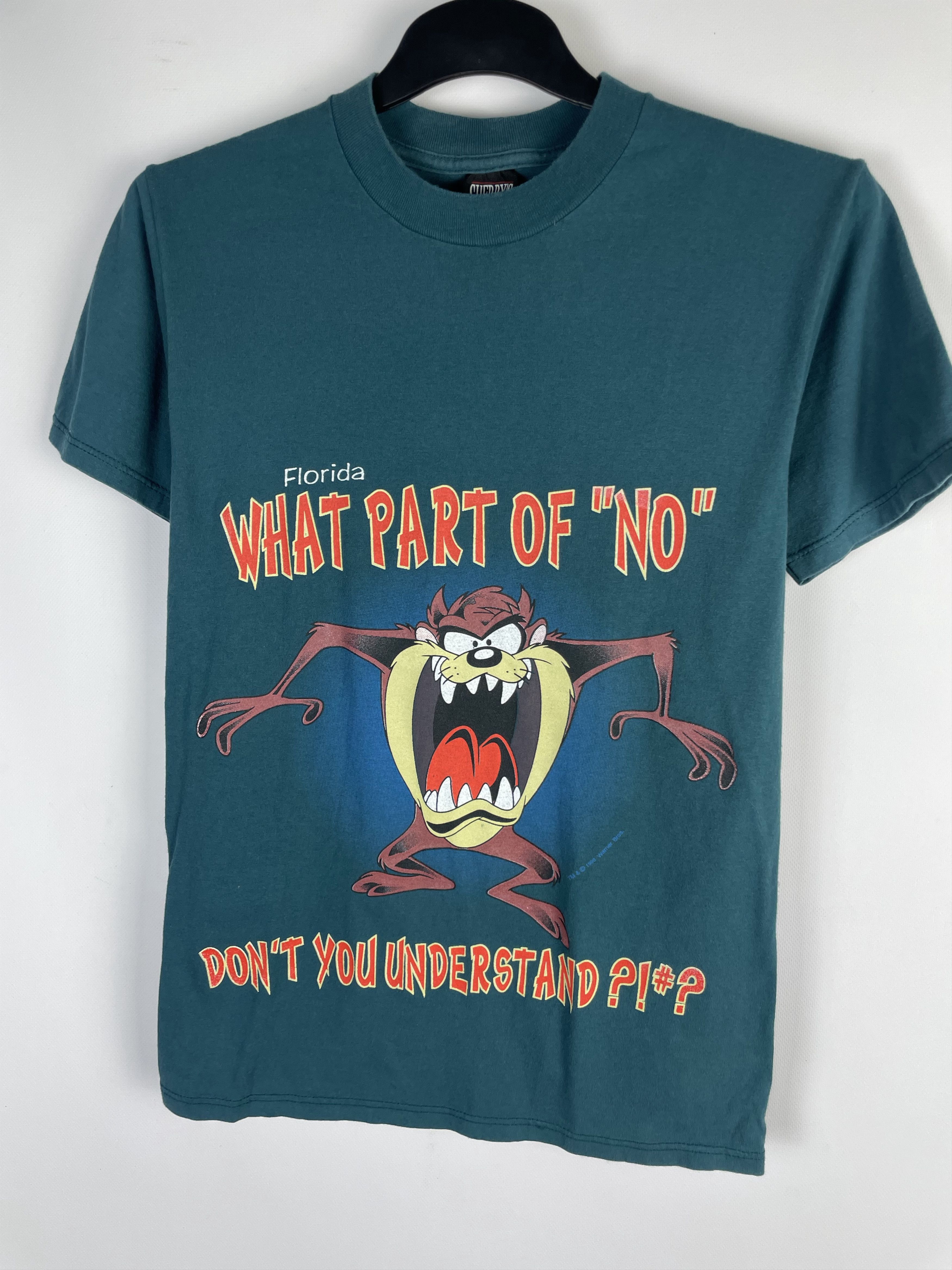 Vintage 1998 Warner Bros. Studio Taz Devil 90's Vintage T-shirt Size US S / EU 44-46 / 1 - 3 Thumbnail
