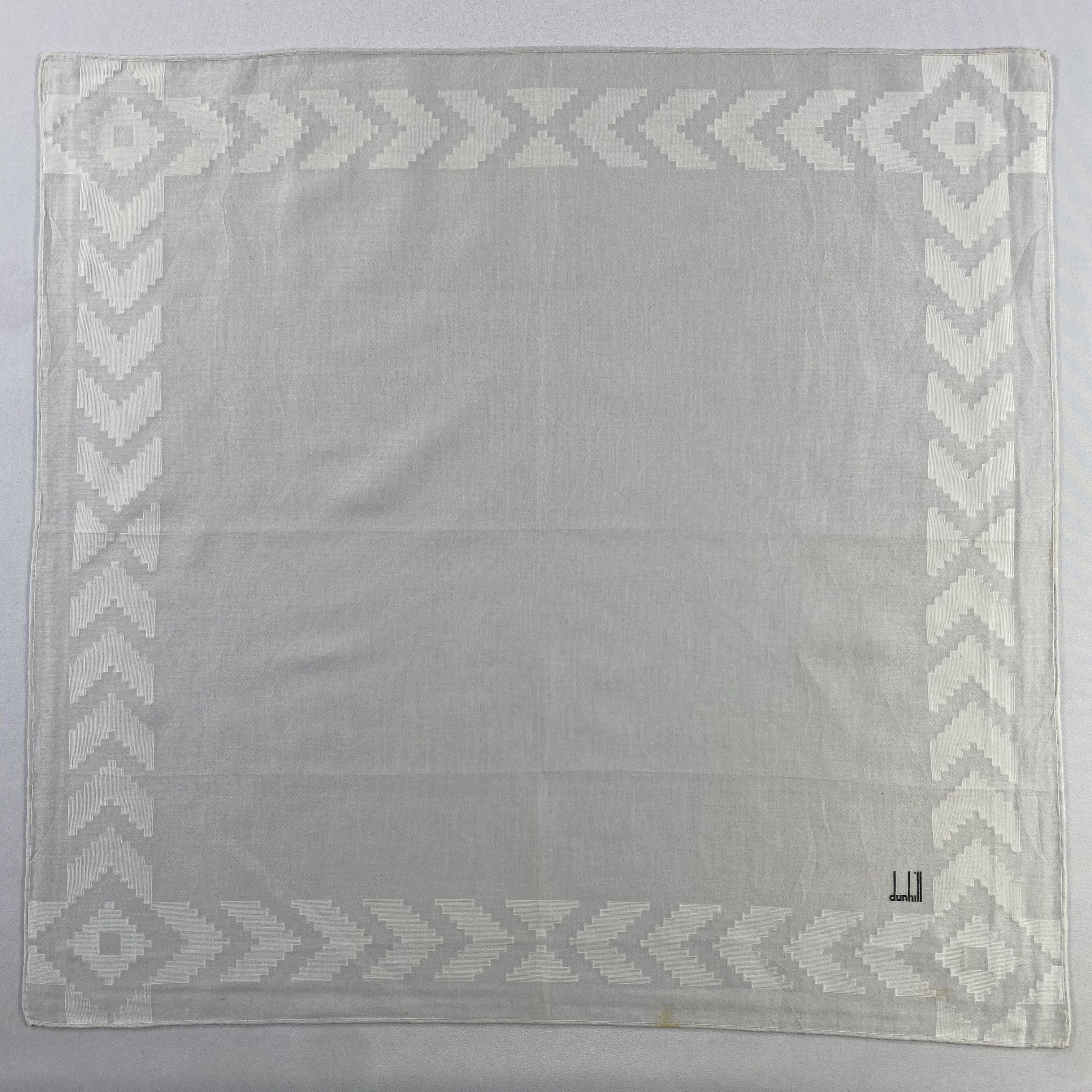 Alfred Dunhill × Vintage Alfred Dunhill Handkerchief / Neckerchief / Bandana-P1203 Size ONE SIZE - 1 Thumbnail