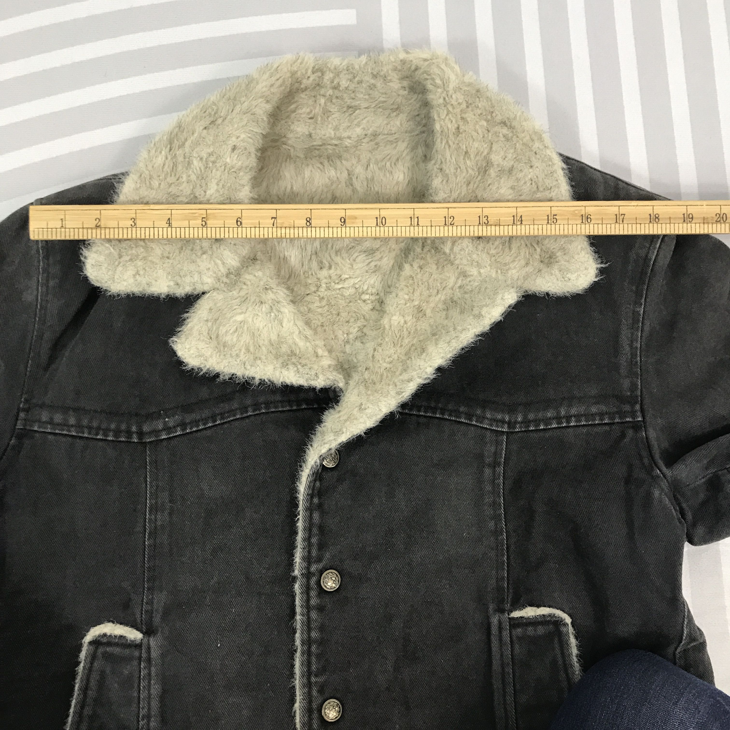 BIGI × Vintage Vintage Men's Bigi Fur snap button Jacket Size US L / EU 52-54 / 3 - 5 Thumbnail