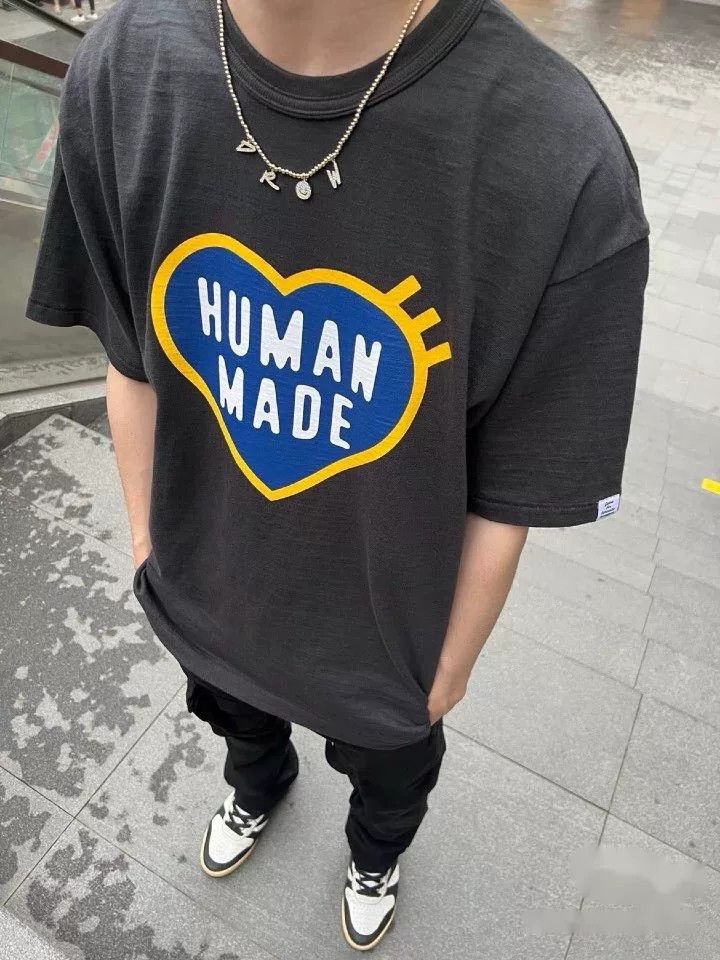 Human Made HUMAN MADE Heart Slub Cotton T-Shirt Size US L / EU 52-54 / 3 - 1 Thumbnail