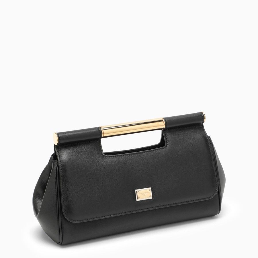 Dolce & Gabbana o1d2blof0824 Size : OS / Medium Handbag in Black Size ONE SIZE - 2 Thumbnail