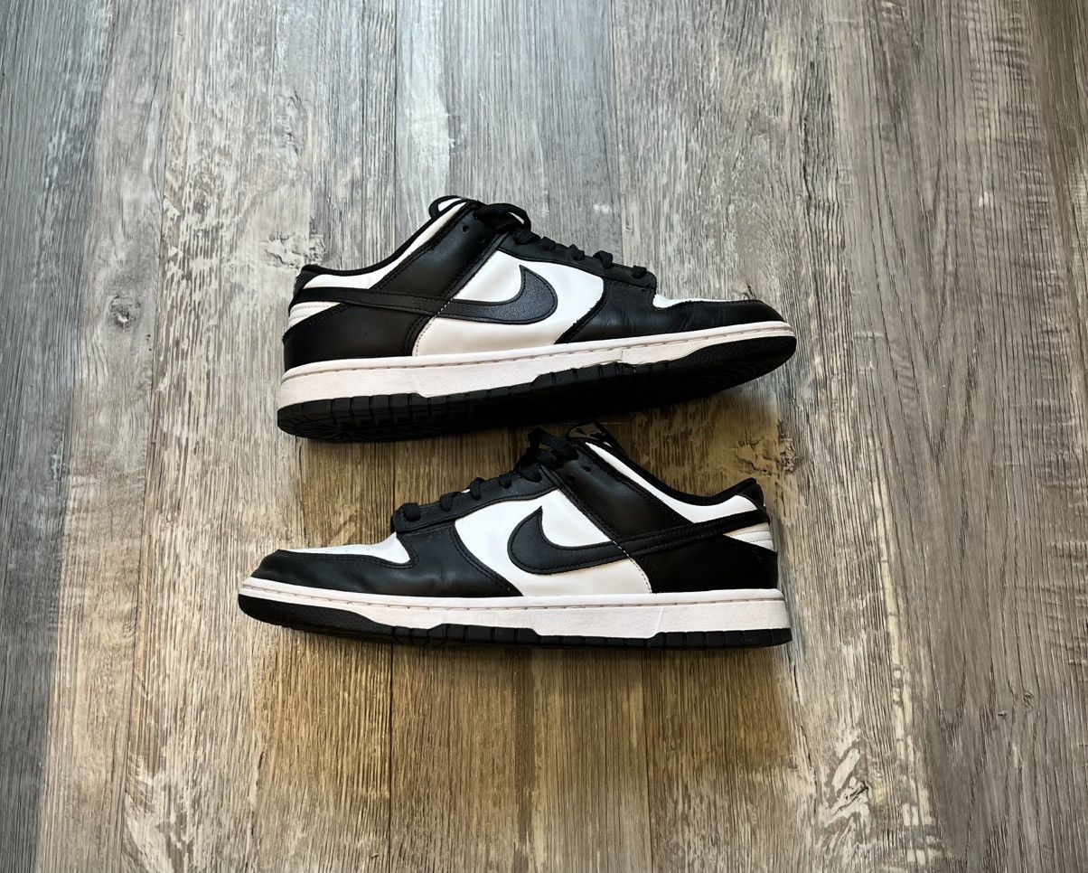 Nike Nike Dunk Low “Black/White” (panda) Size US 11 / EU 44 - 4 Thumbnail