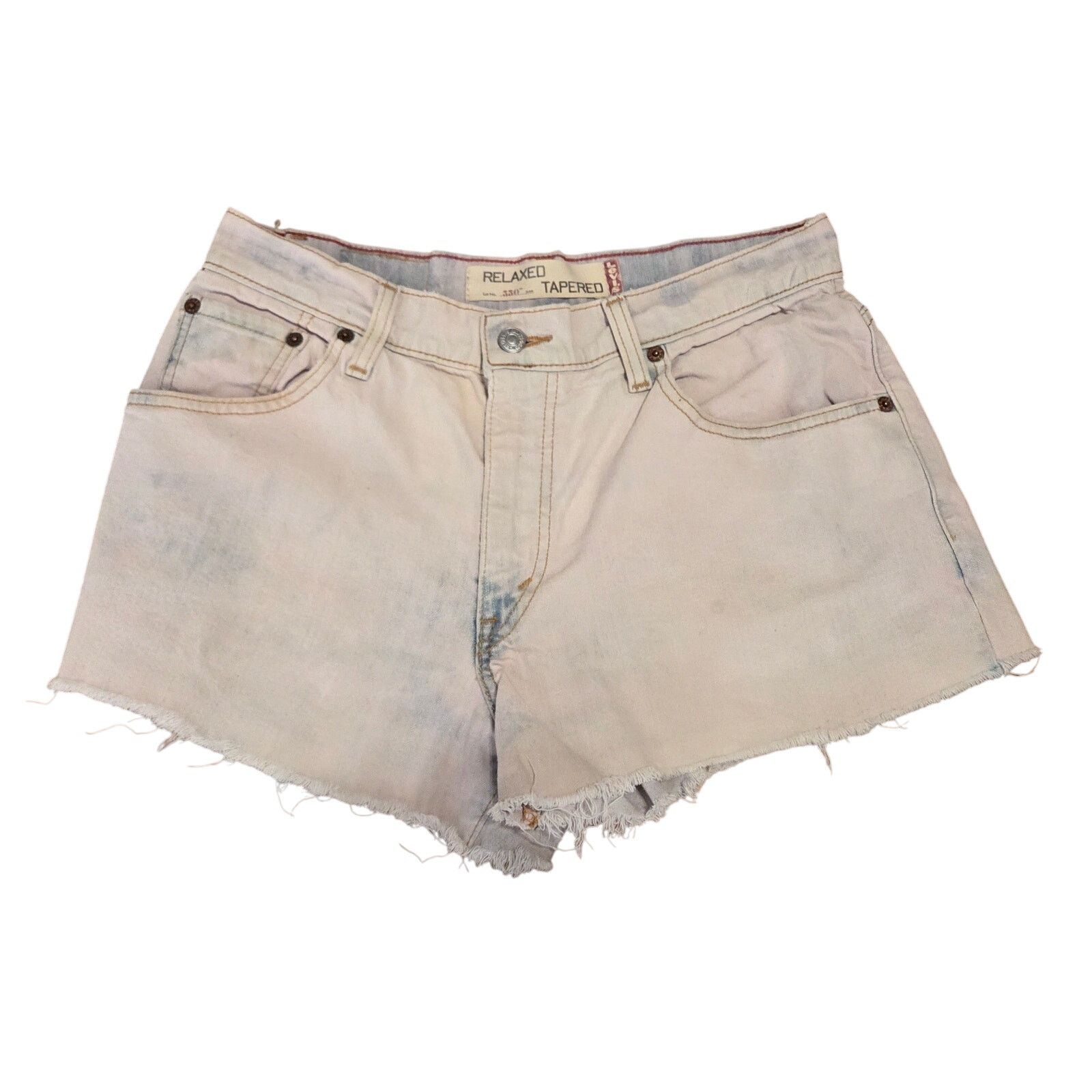Levi's Levi's 550 Relaxed Tapered Denim Shorts - Size 8 Size 30" / US 8 / IT 44 - 1 Thumbnail