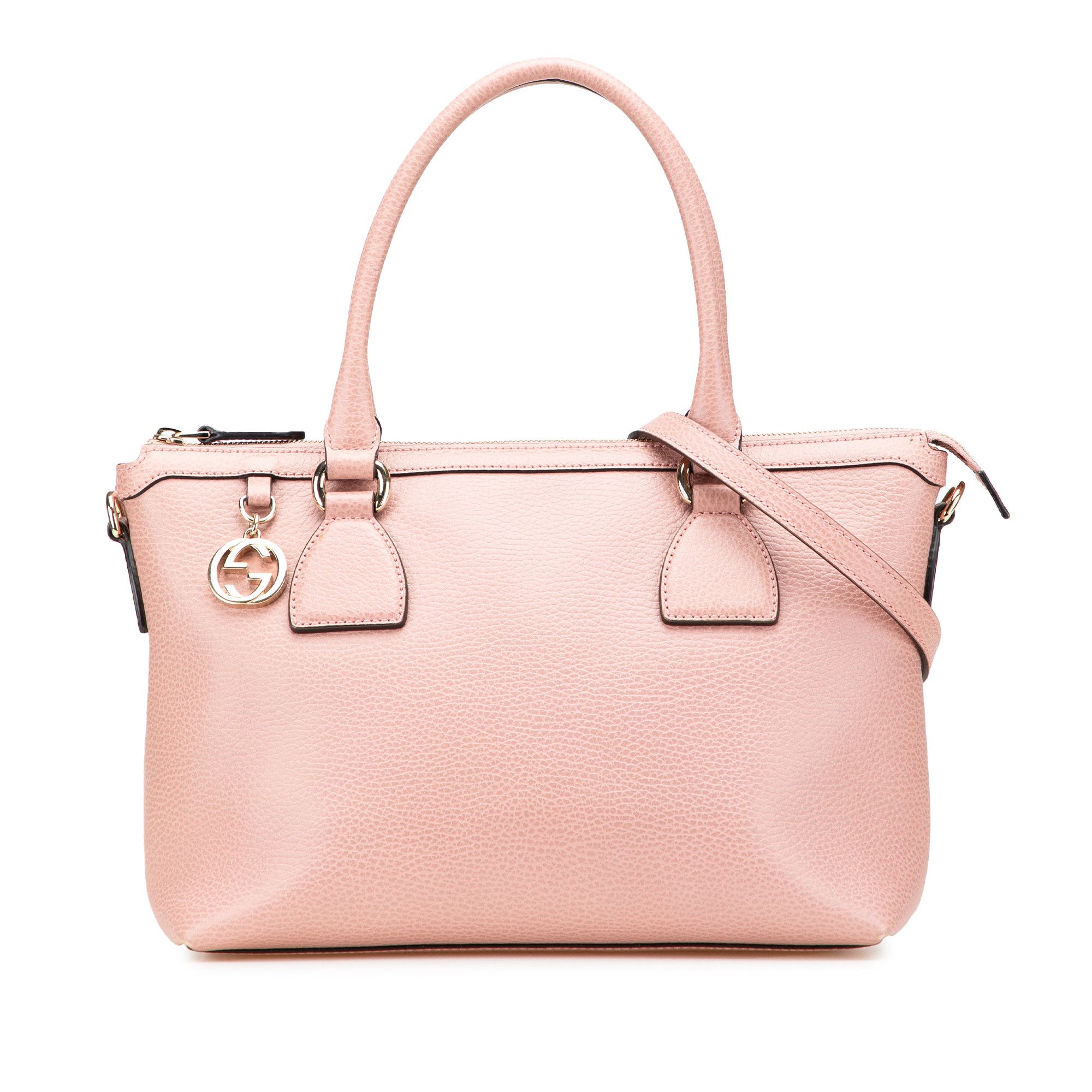 Gucci Gucci Dollar Calfskin GG Charm Satchel Size ONE SIZE - 1 Thumbnail