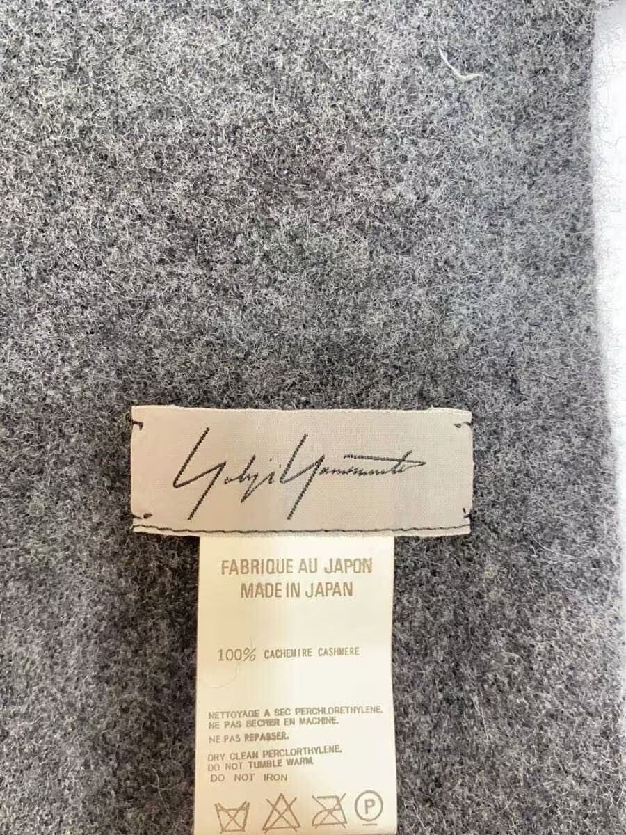 Yohji Yamamoto YOHJI YAMAMOTO Scarf/Cashmere/Grey/ Size ONE SIZE - 2 Thumbnail