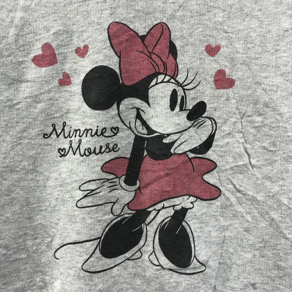 Disney × Uniqlo Vtg 90’ MINNIE MOUSE CARTOON Sweatshirt Pullover Jumper Size S / US 4 / IT 40 - 4 Thumbnail