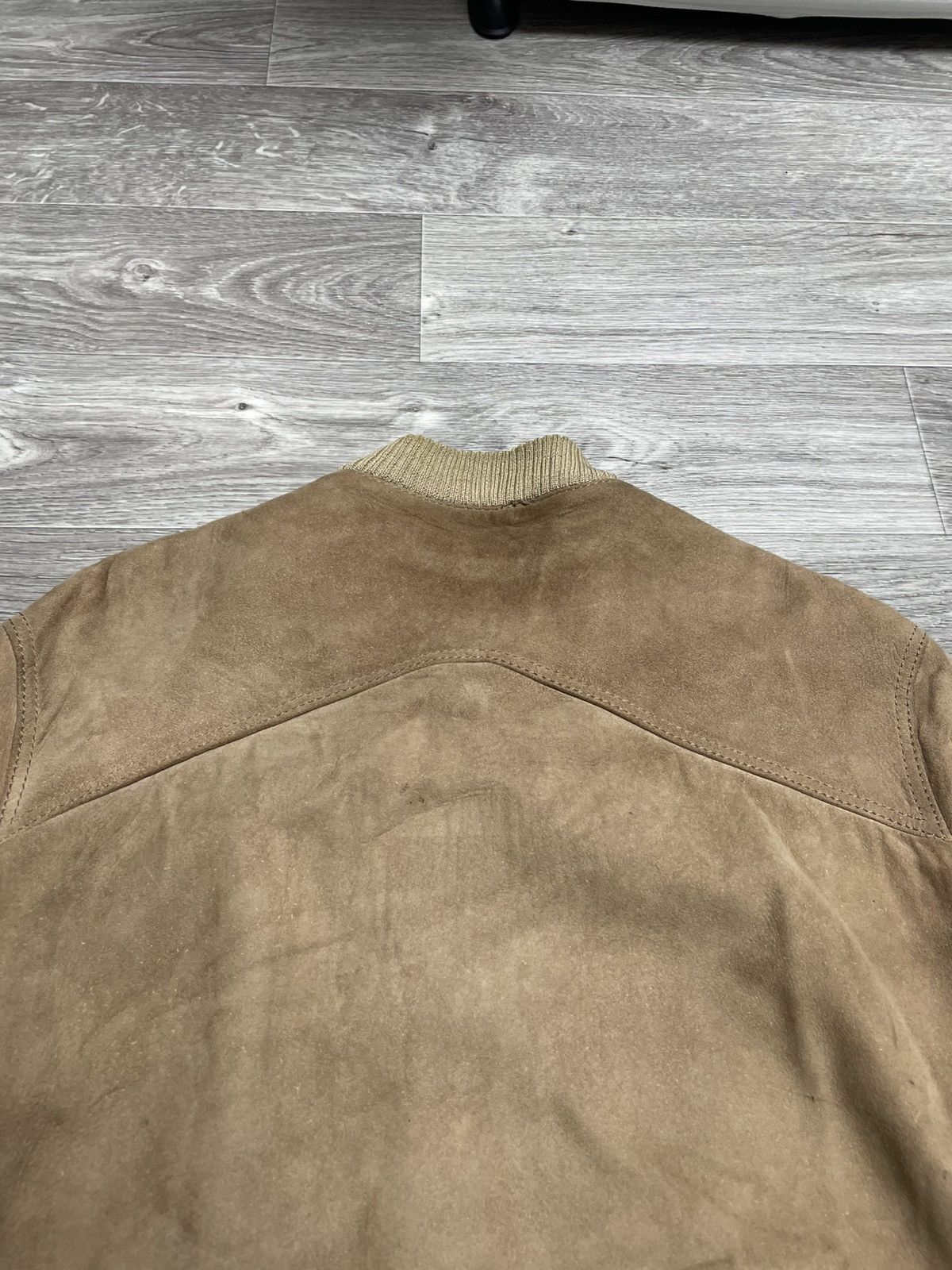 If Six Was Nine Vintage Brown Real Suede Button-Up Jacket Size US M / EU 48-50 / 2 - 23 Thumbnail