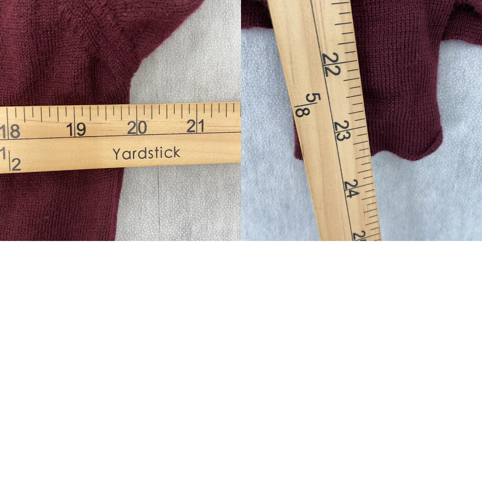 Lord & Taylor VINTAGE LORD & TAYLOR Sweater Adult Large Red Wool V-Neck Made in Italy Mens Size US L / EU 52-54 / 3 - 8 Thumbnail