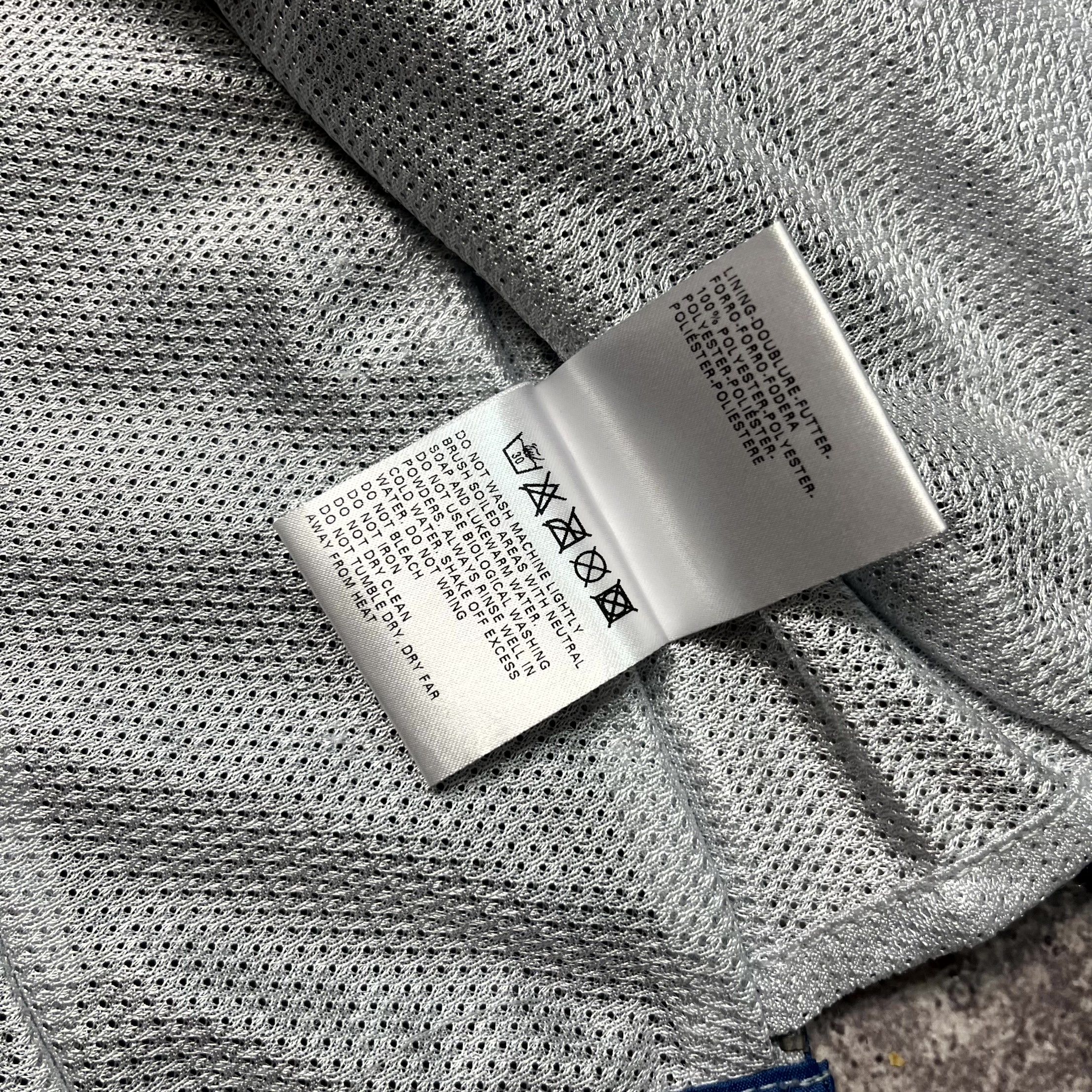 Belstaff Blue Biker Bomber Multipocket Jacket Size 8 XS