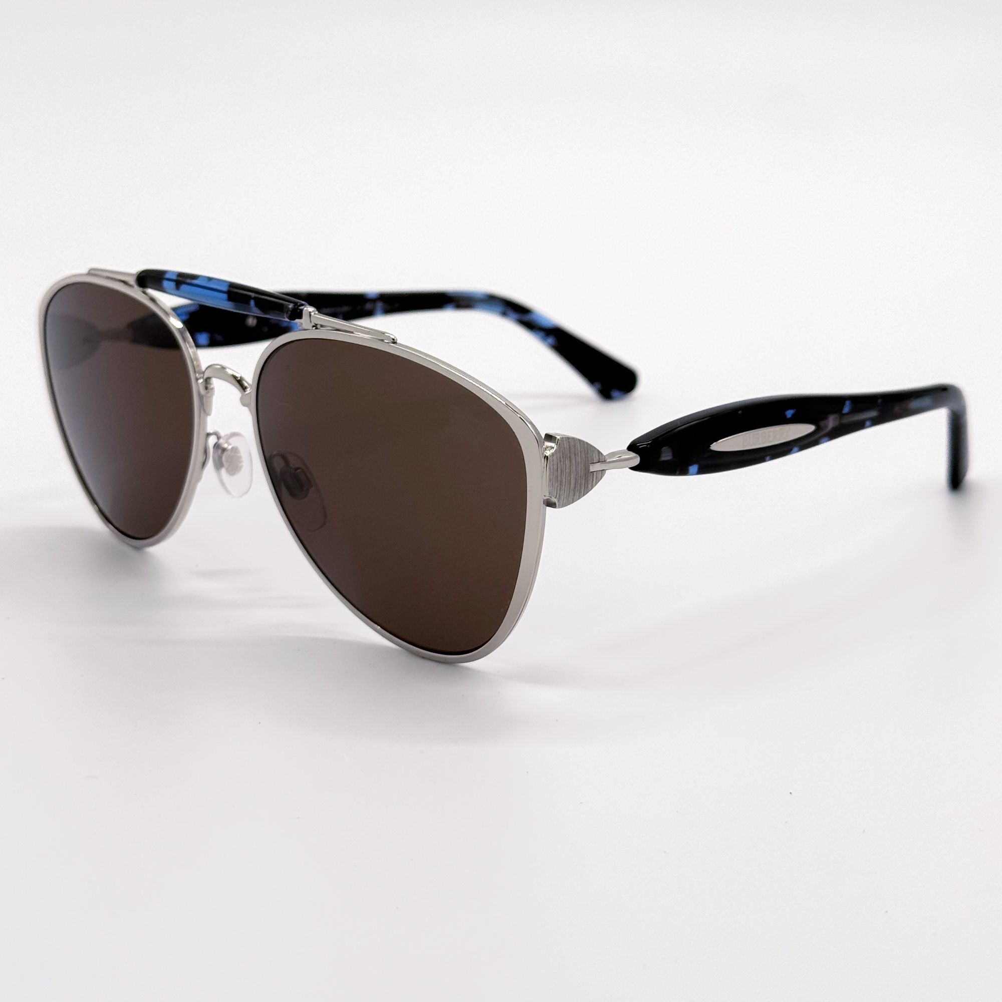 Burberry NEW BURBERRY SUNGLASSES BE3160 100573 SILVER BE3160 1005/73 Size ONE SIZE - 2 Thumbnail