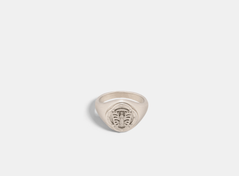 Dior o1w1db10126 R2332W Size : OS / Symbol Ring in Silver Size ONE SIZE - 3 Thumbnail
