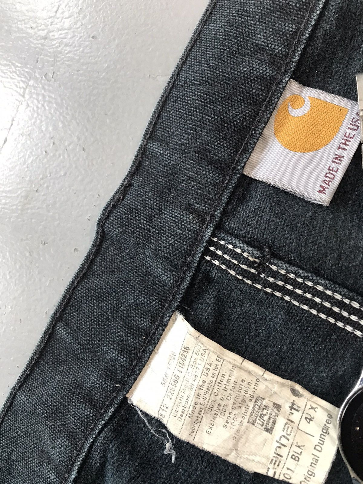 Carhartt × Vintage Vintage Carhartt double knee B01 bkl denim Size US 42 / EU 58 - 7 Thumbnail