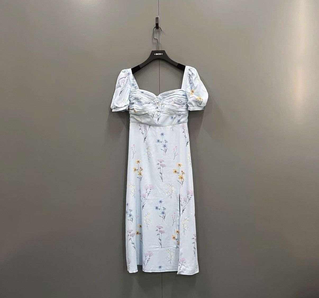 Self-Portrait Self-Portrait Daisy Floral Square Neck Puff Sleeve Dress J41 Size S / US 4 / IT 40 - 1 Thumbnail