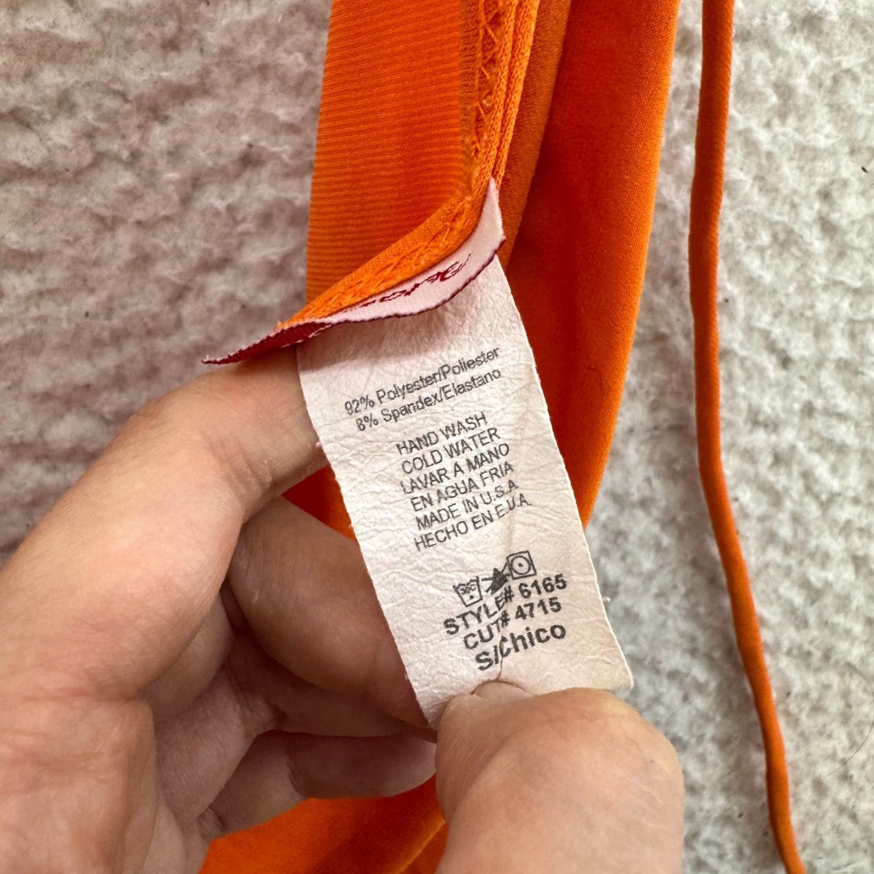 Vintage VINTAGE 90s Y2K Demore Mini Dress Orange 2 Piece Plunge Bodycon Club Rave Womens S Small XS Size S / US 4 / IT 40 - 6 Thumbnail