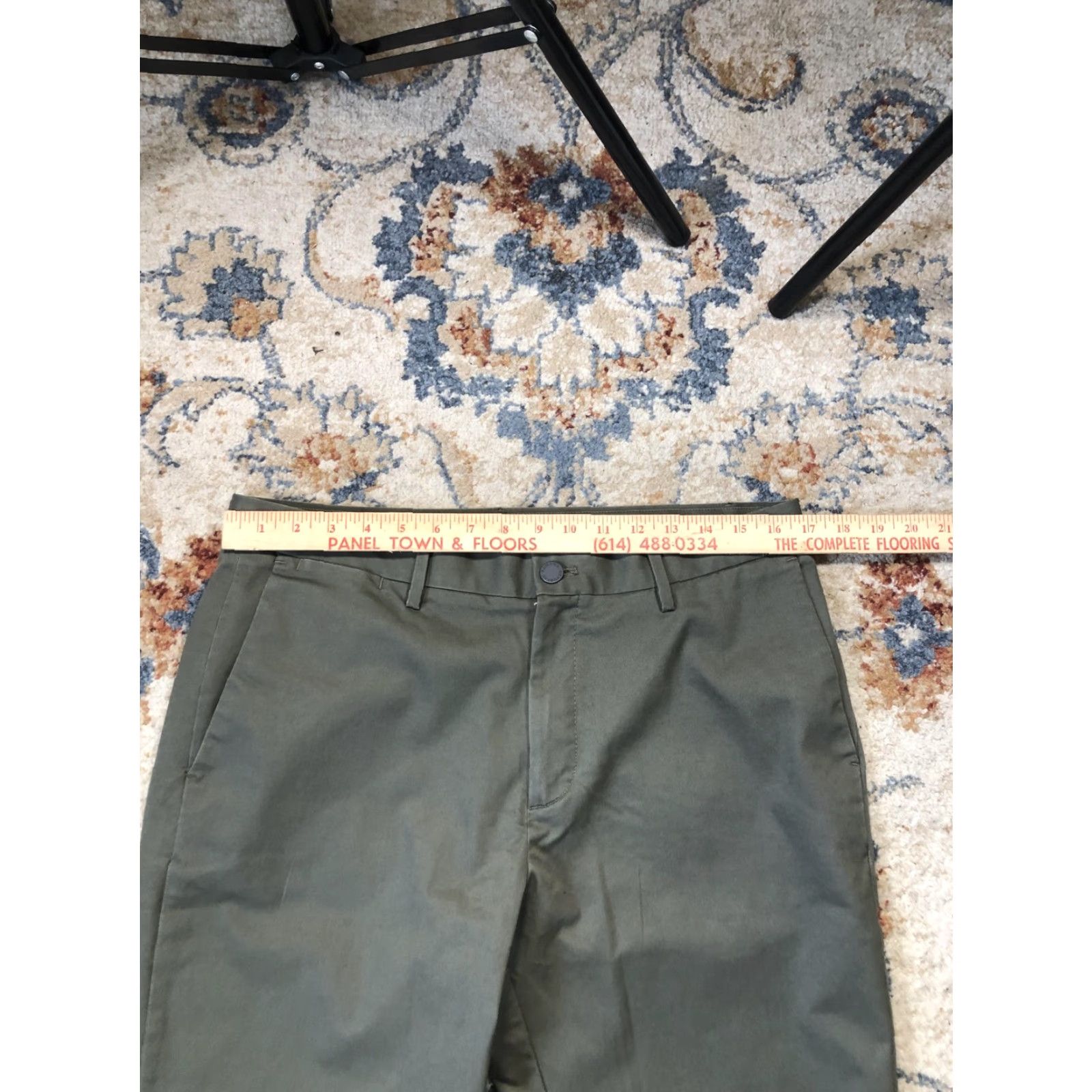 Banana Republic Banana Republic Pants Mens 34x32 Green Slim Fit Chinos Casual Stretch Classic Car? Size US 34 / EU 50 - 6 Thumbnail