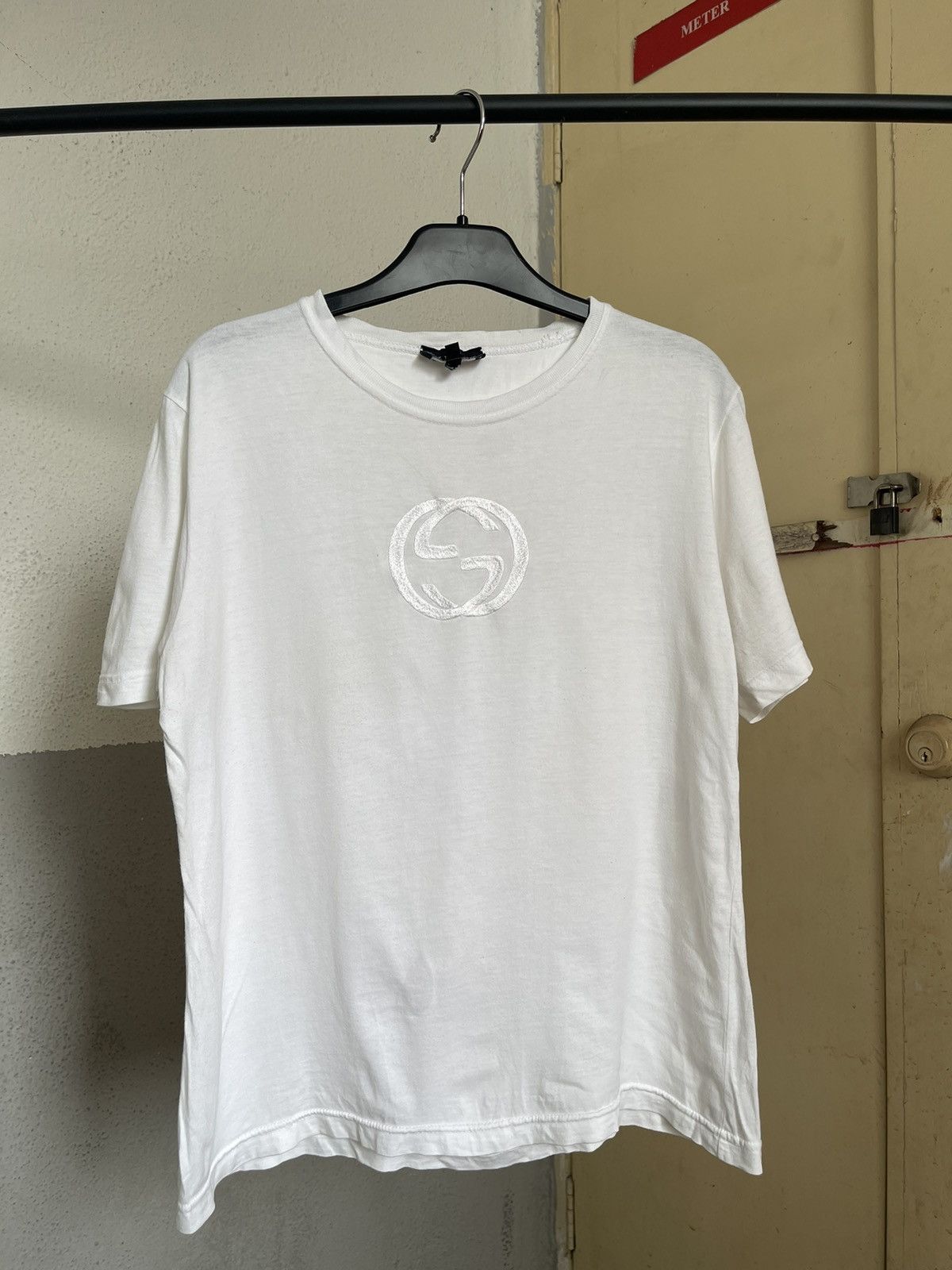 S/S 1997 Gucci By Tom Ford GG Logo Embroidered