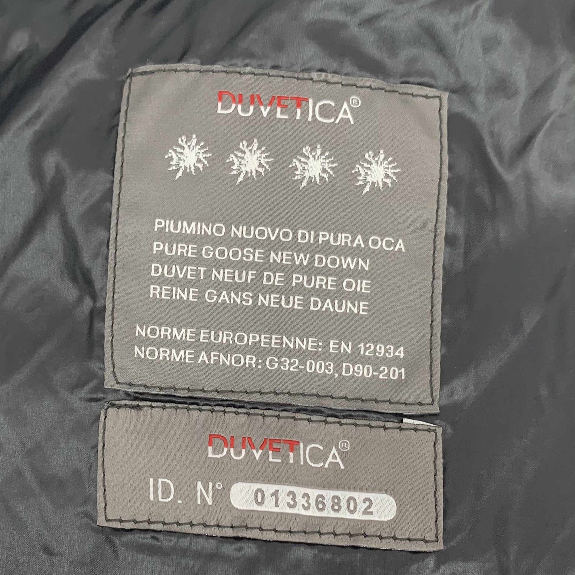Duvetica Duvetica Hooded Down Jacket Black (48) Size US M / EU 48-50 / 2 - 8 Thumbnail