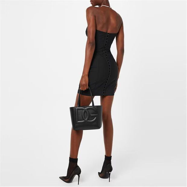 Dolce & Gabbana o1g2r1mq1024 Mini Dresses in Nero Size S / US 4 / IT 40 - 5 Thumbnail