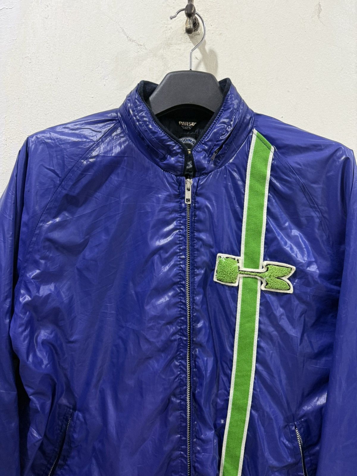 Japanese Brand VTG KAWASAKI Light Puffer Racing Jacket Size US XL / EU 56 / 4 - 3 Thumbnail