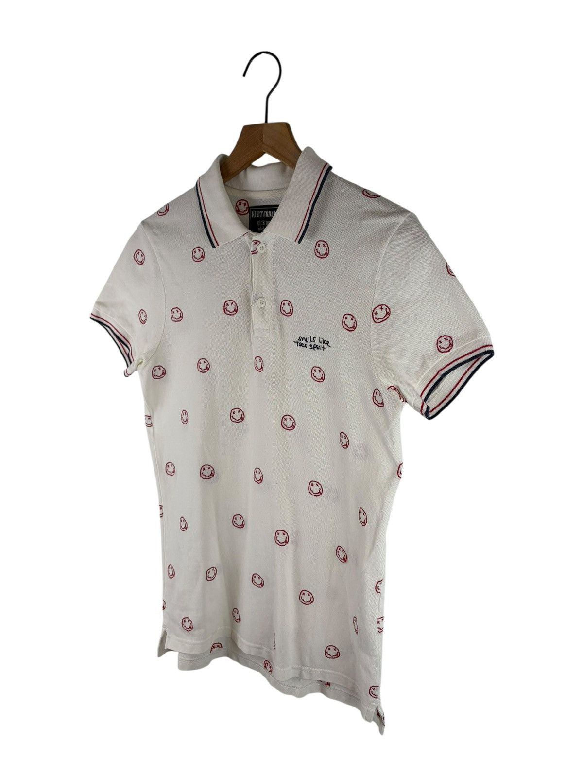 Hysteric Glamour Hysteric Glamour Kurt Cobain Multi Logo Polo Size US M / EU 48-50 / 2 - 2 Thumbnail