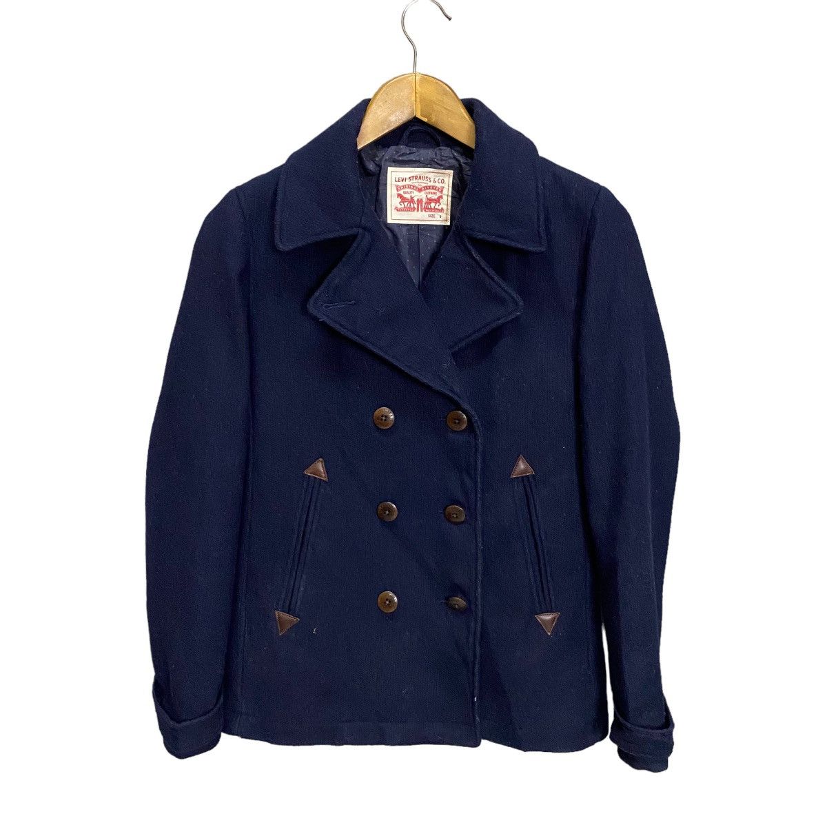 Levis double breasted coat jacjet