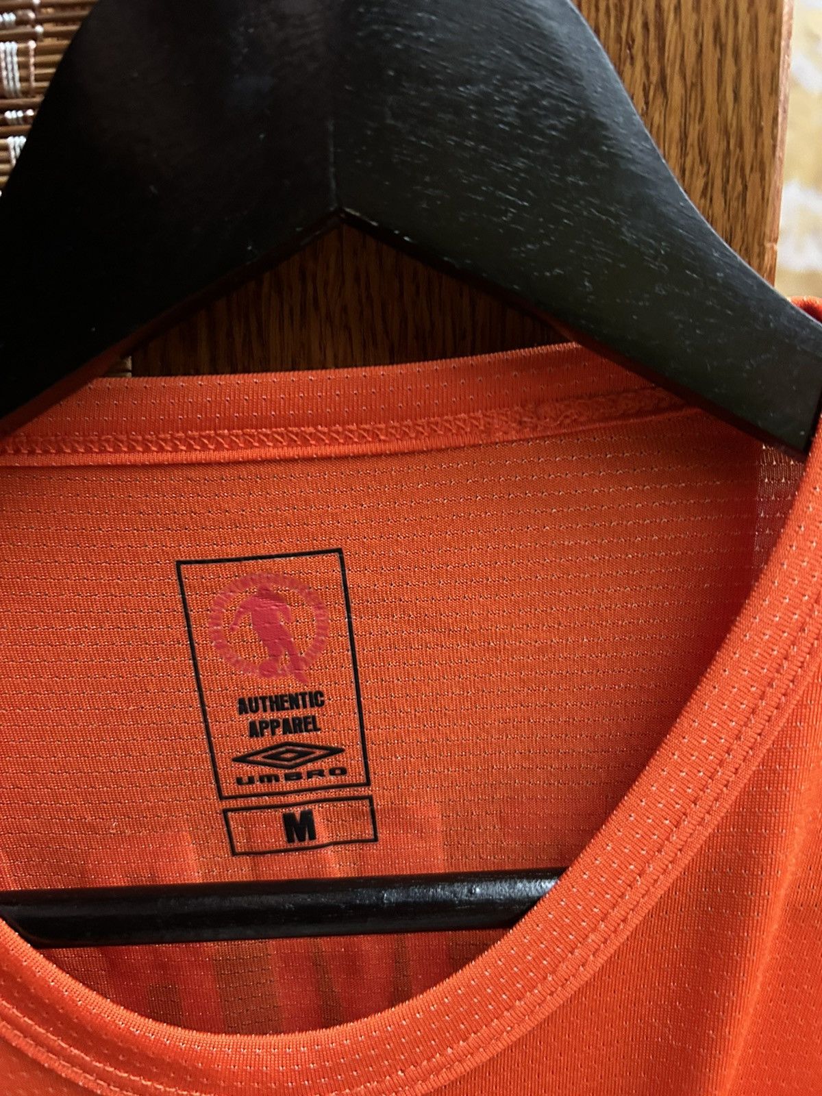 Dirk Bikkembergs Umbro x Bikkembergs Orange Soccer Football Jersey Tee Sz M Size US M / EU 48-50 / 2 - 6 Thumbnail