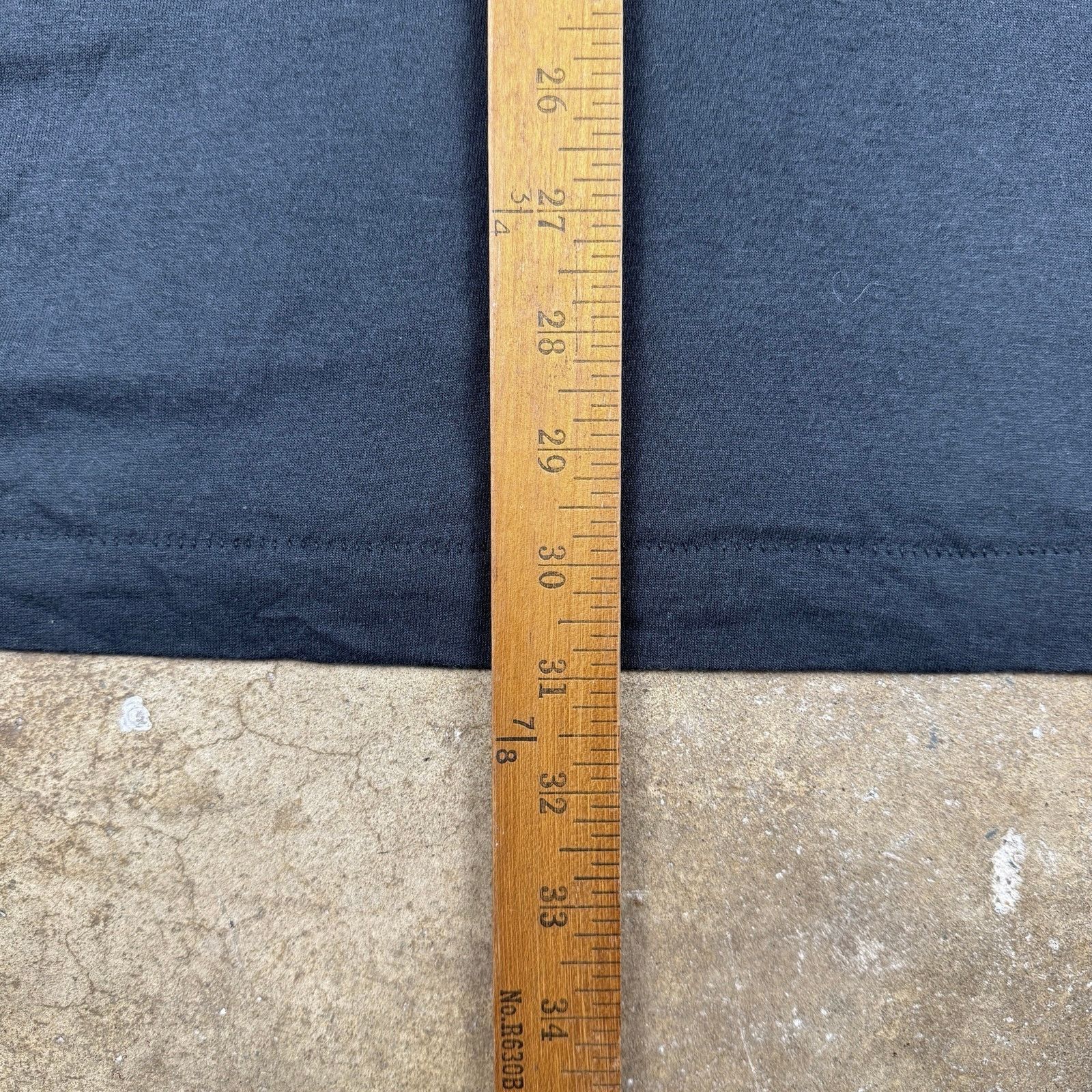 Fruit Of The Loom Vintage Fruit of the Loom Pocket Tee Black Men’s XXL USA Size US XXL / EU 58 / 5 - 8 Thumbnail