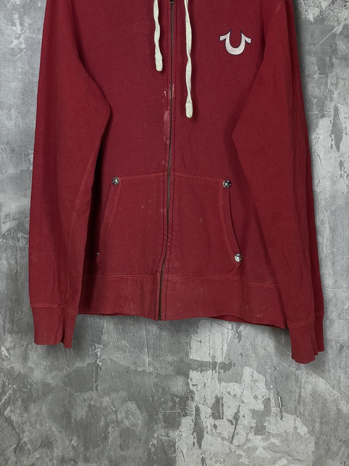 True Religion True Religion Big Buddha Logo Zip Up Hoodie y2k Drip Size US L / EU 52-54 / 3 - 12 Thumbnail