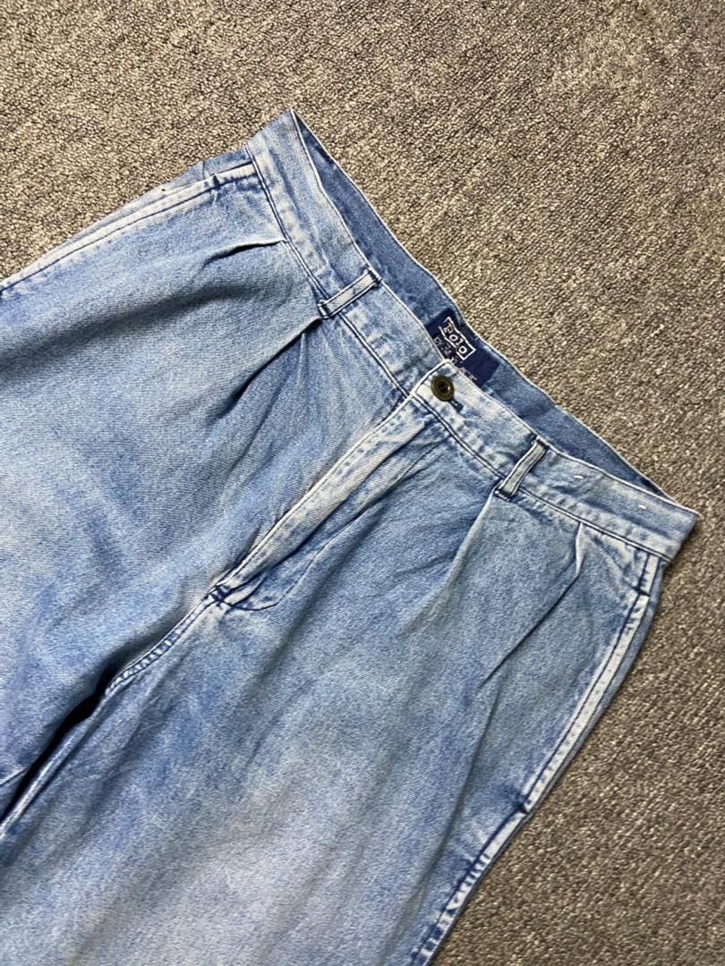 Polo Ralph Lauren Polo Ralph Lauren Baggy Cut Jeans (187) Size US 30 / EU 46 - 11 Thumbnail