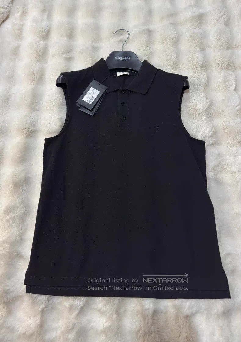 Other Saint Laurent Paris Embroidered Sleeveless Vest Size US M / EU 48-50 / 2 - 1 Thumbnail
