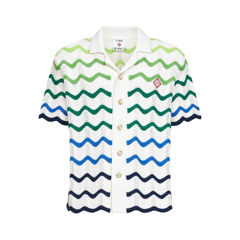 Casablanca Casablanca WHITE Shirts Size US XL / EU 56 / 4 - 1 Thumbnail