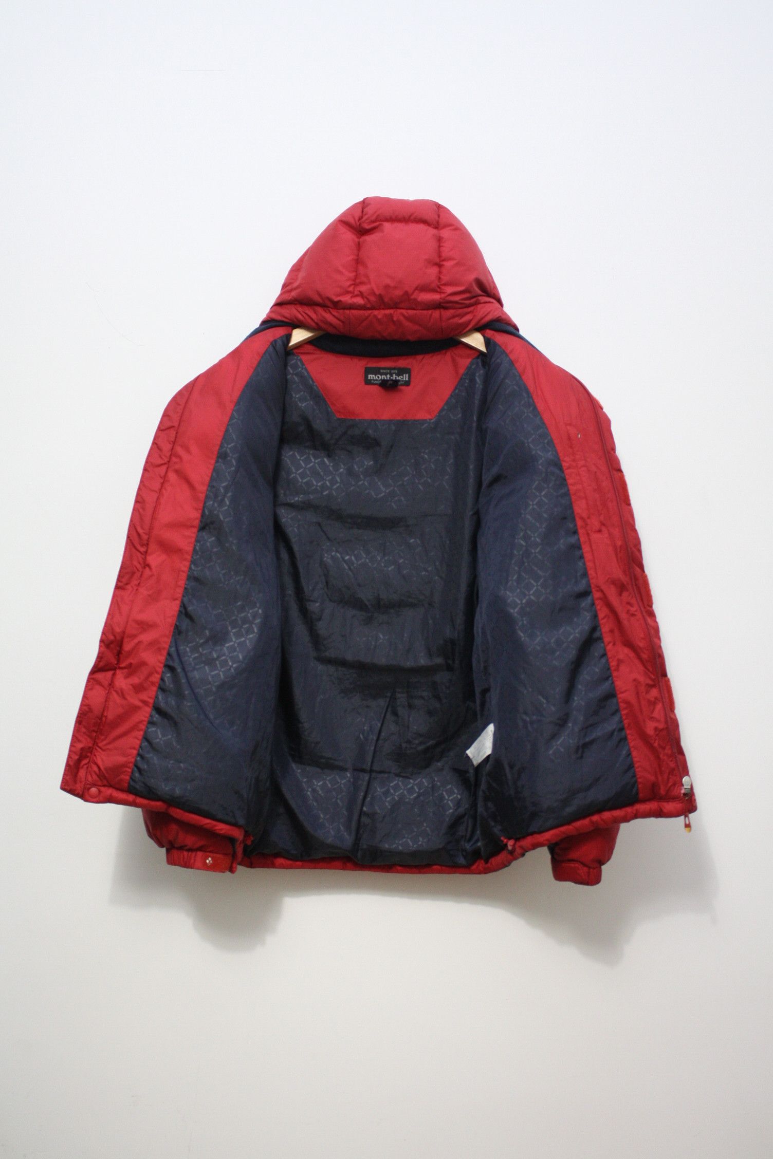Montbell Montbell Red Puffer Down Jacket Men's Size US L / EU 52-54 / 3 - 4 Thumbnail