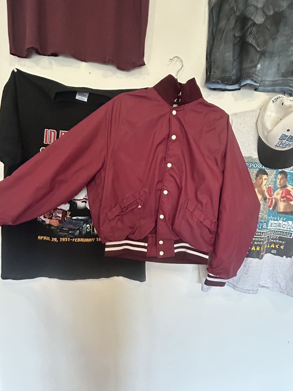 Vintage VINTAGE mid 80s Truckee California Bar bomber Size US L / EU 52-54 / 3 - 3 Thumbnail