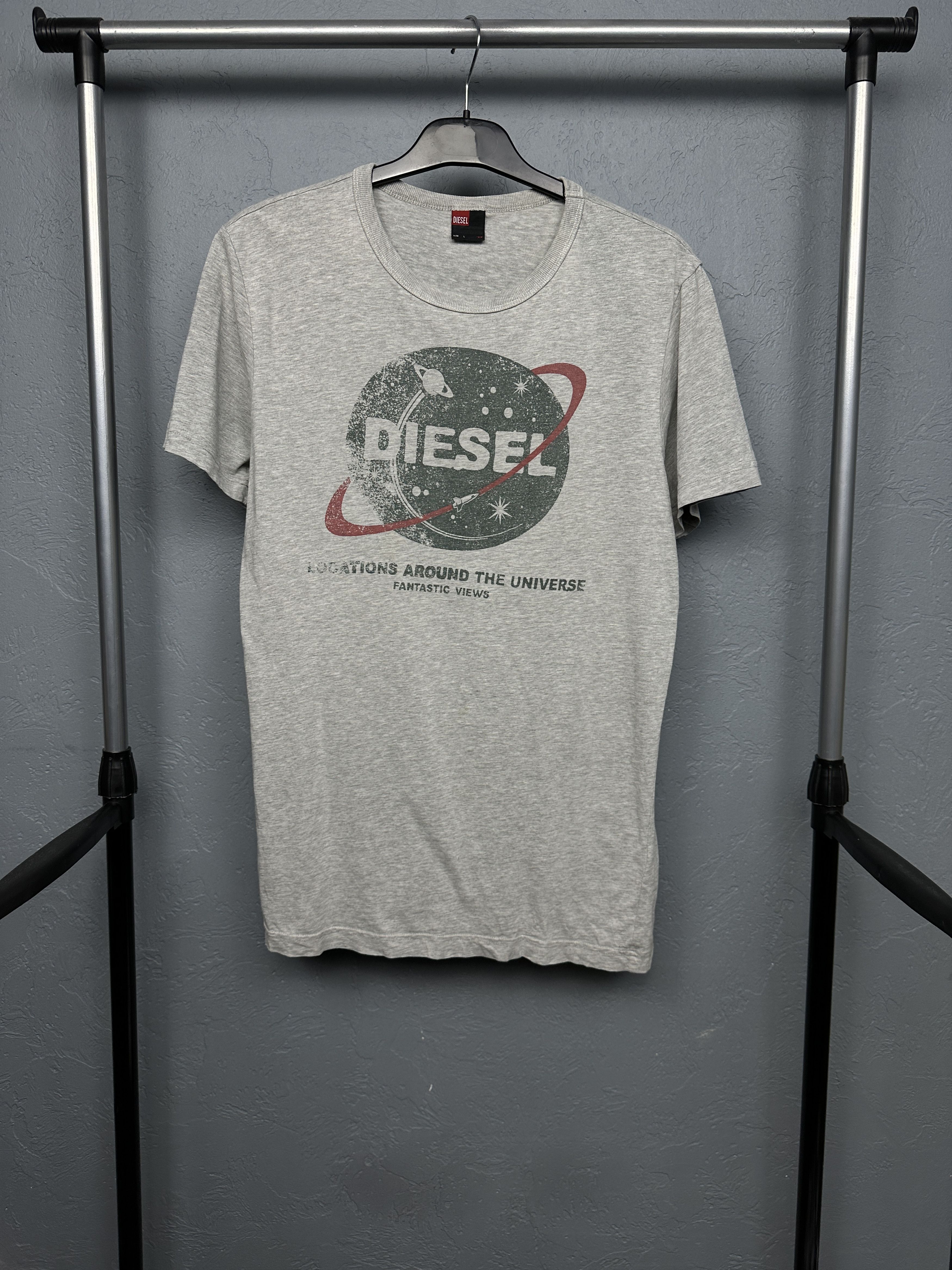 Diesel Diesel Vintage Mens T-Shirt Size US L / EU 52-54 / 3 - 1 Thumbnail