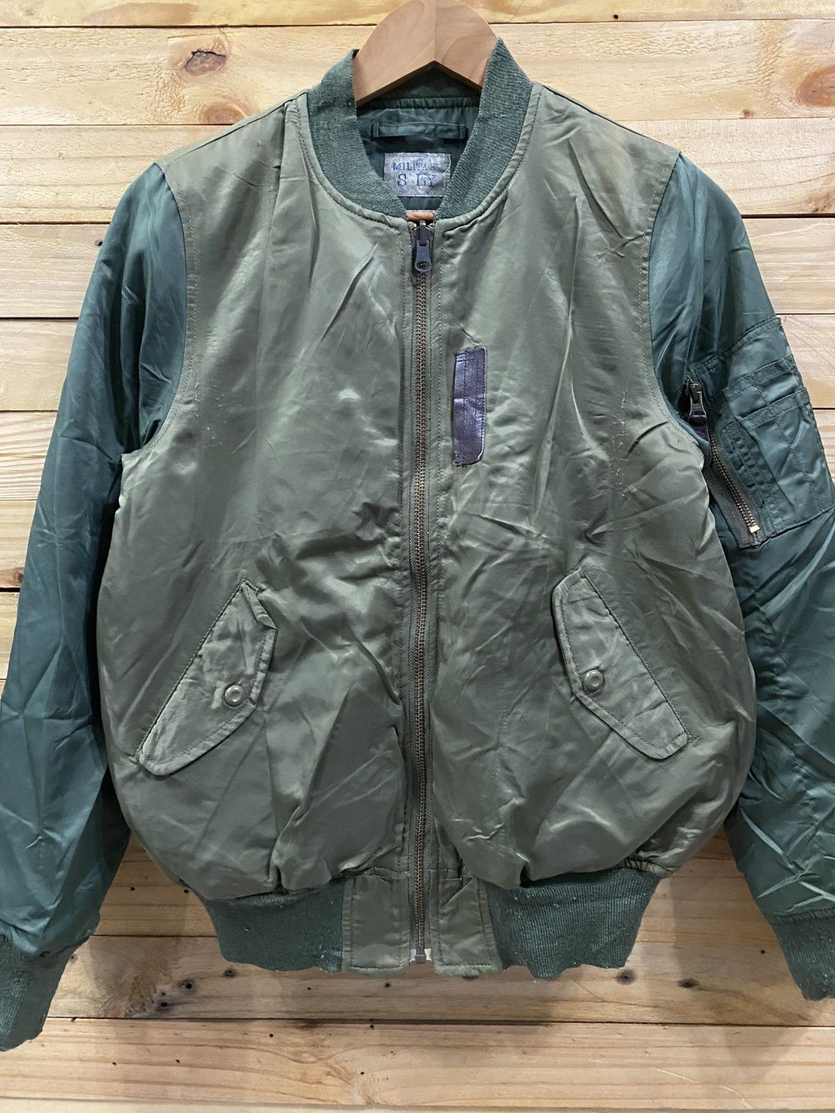 SLY Vintage SLY military bomber jacket Size US S / EU 44-46 / 1 - 3 Thumbnail