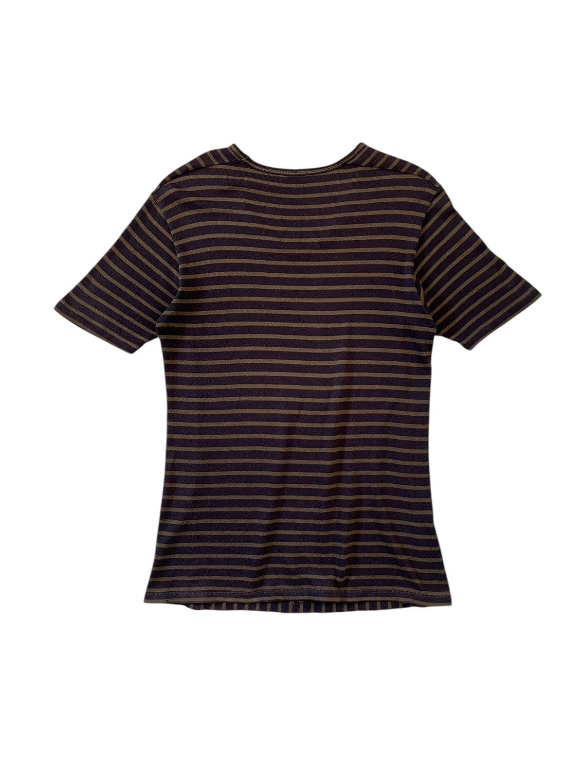 Lad Musician Lad Musician Stripes Knit Tshirt Size US M / EU 48-50 / 2 - 2 Thumbnail