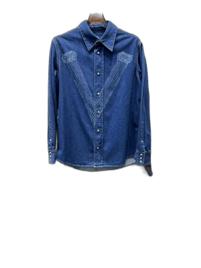 Vivienne Westwood Vivienne Westwood Denim Shirt Jacket Size M Size US M / EU 48-50 / 2 - 1 Thumbnail