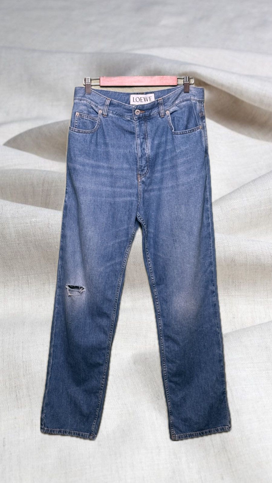 Loewe Loewe Distressed Butt Jeans Size US 32 / EU 48 - 2 Thumbnail
