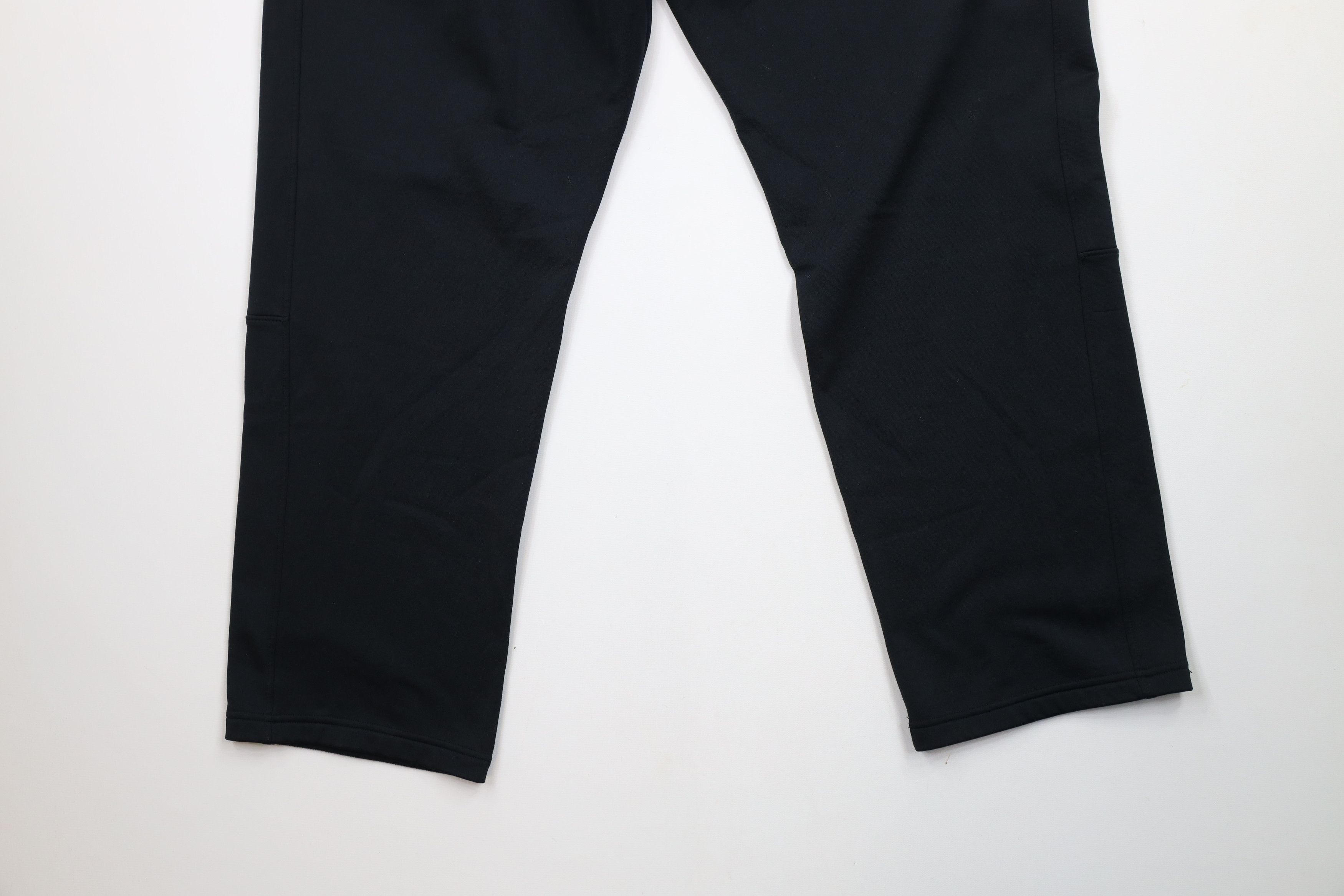 Under Armour × Vintage Y2K Under Armour Loose Fit Wide Leg Sweatpants Black Size US 40 / EU 56 - 12 Thumbnail