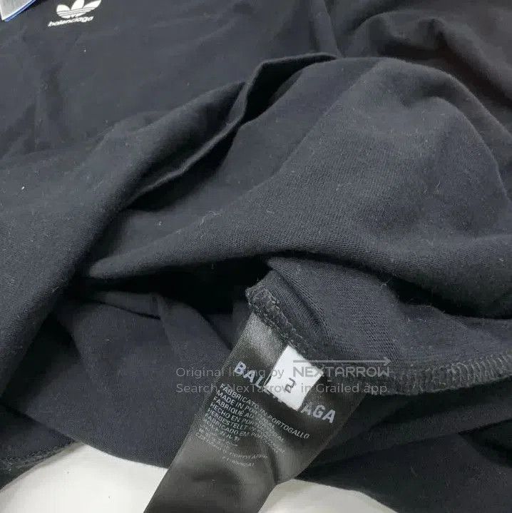 Balenciaga Balenciaga x adidas Originals Black Logo T-Shirt. Size US M / EU 48-50 / 2 - 2 Thumbnail