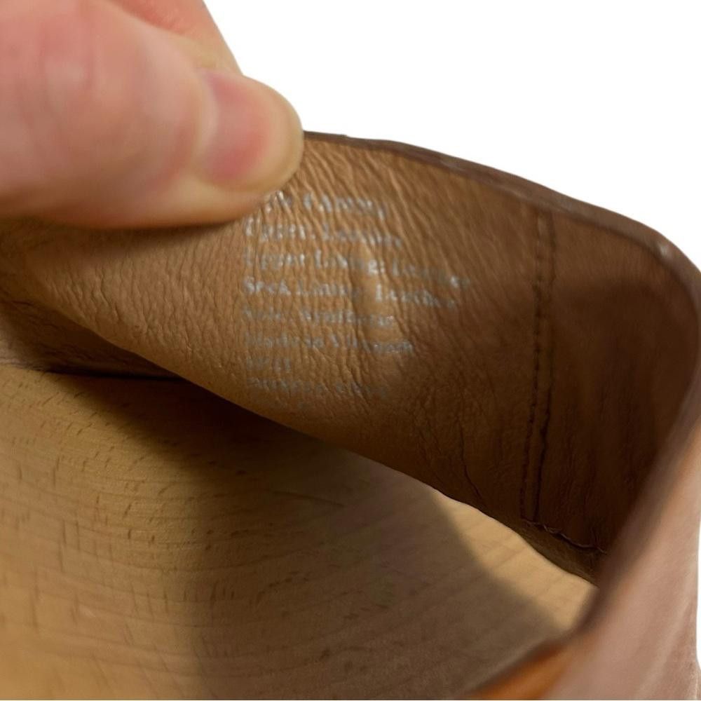 Madewell Madewell l The Evelyn Slide Leather Wooden Clog Size 6 Size US 6 / IT 36 - 8 Thumbnail